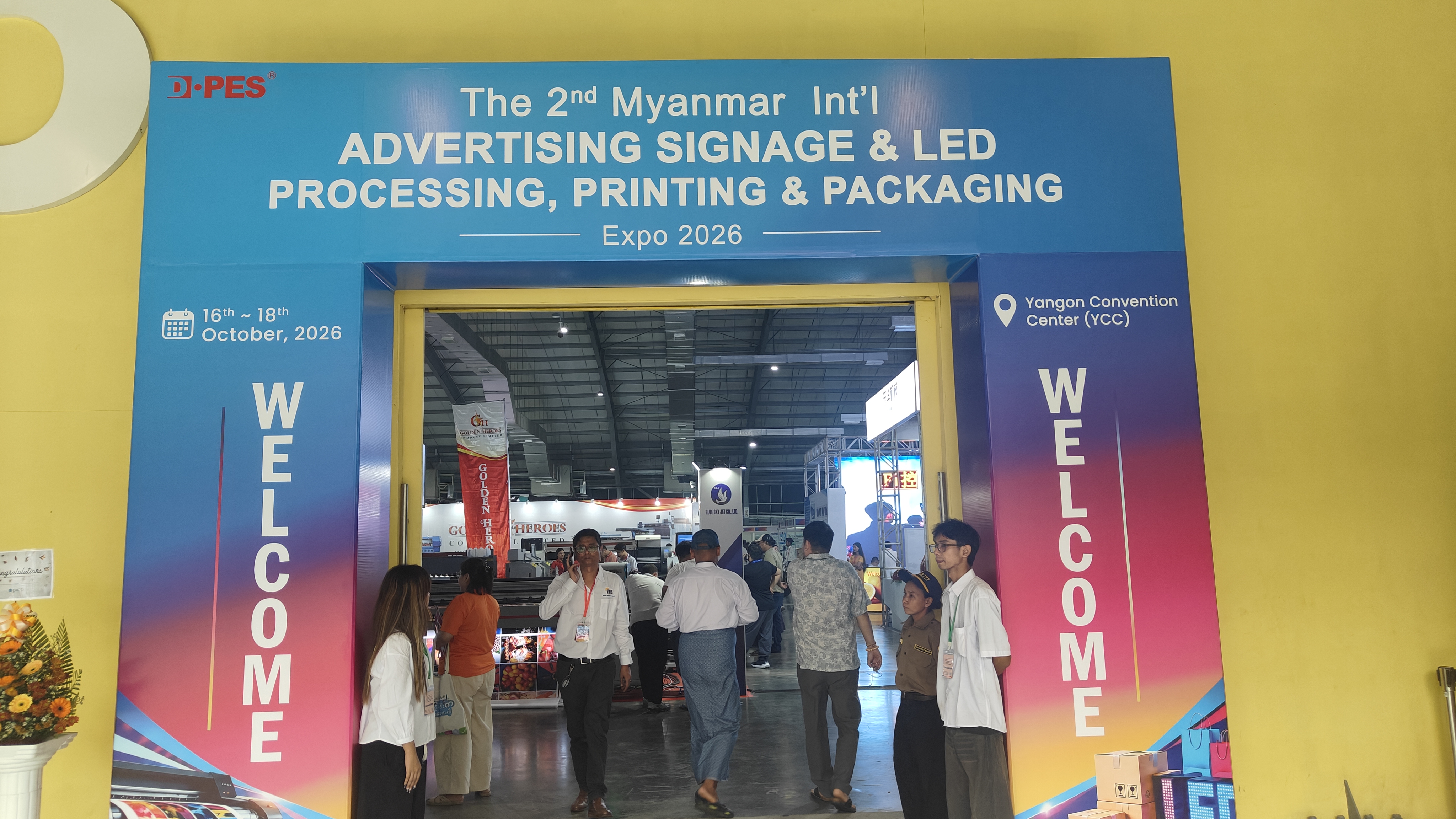 DPES Overseas Promotion – DPES Myanmar All Printing Expo 2026 ????