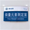 Single Side Wall Mounting Curve Sign