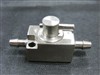  E1086 metal tri-way valve