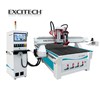 Professional wood cutting and engraving router with drilling bank