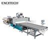 Excitech nesting table wood carving cnc router for kitchen cabinet