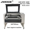 laser engraver machine 60W cutting machine support long material 100w co2 laser engraving machine ruida control 80W/130W