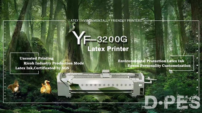3.2m Ricoh Gen5 Head Rll to Roll Latex Printer 